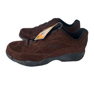 Vtg Y2K Ryka Catalyst Suede Athletic Brown Walking Sneaker 8 Academia Gorpcore